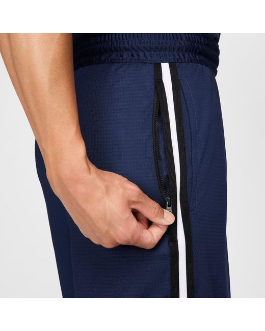 Nike Blue Dri-Fit Basketball Shorts for men