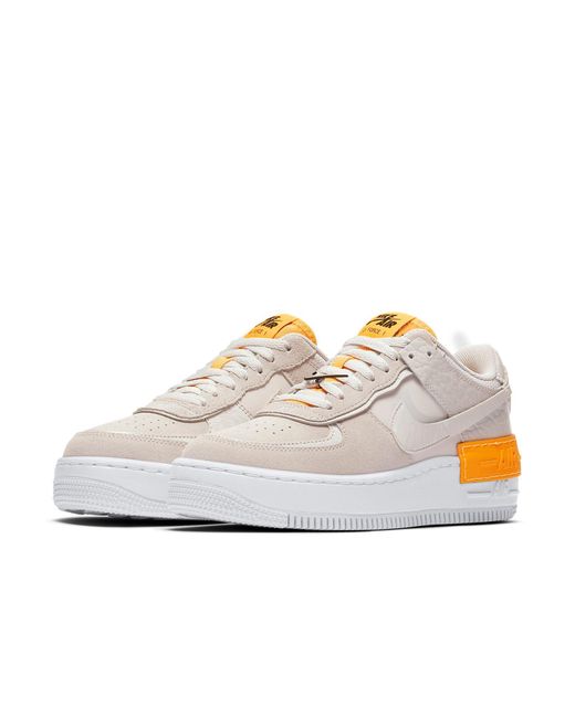 Nike White (Wmns) Air Force 1 Shadow