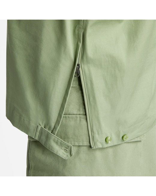 Nike Green Life Woven Pullover Field Jacket 'Oil' for men
