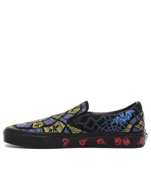 Vans Blue The Nightmare Before Christmas X Classic Slip-On 'Oogie Boogie' for men