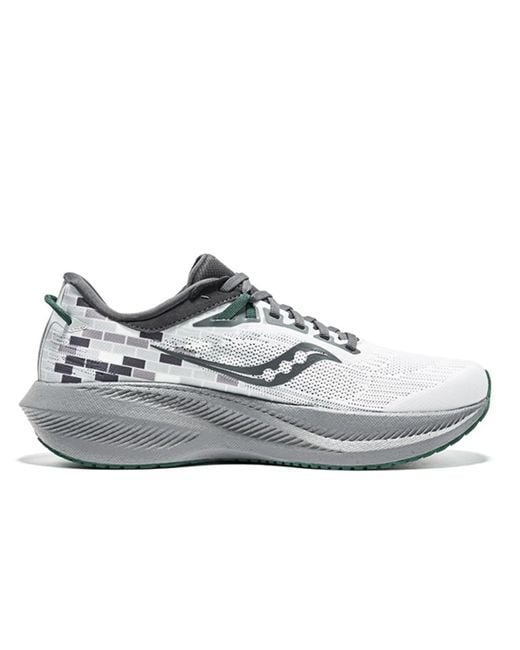 Saucony White Triumph 21 for men