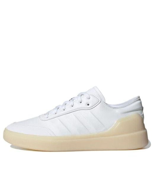 Adidas White Court Revival Shoes for men