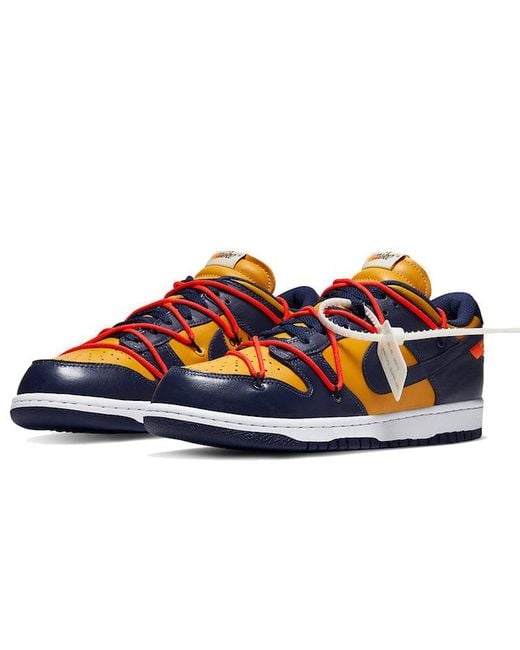Nike Blue X Off- Dunk Low 'University' for men