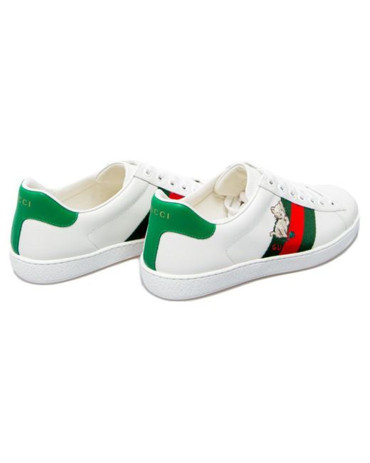 Gucci White Ace 'Kitten' for men