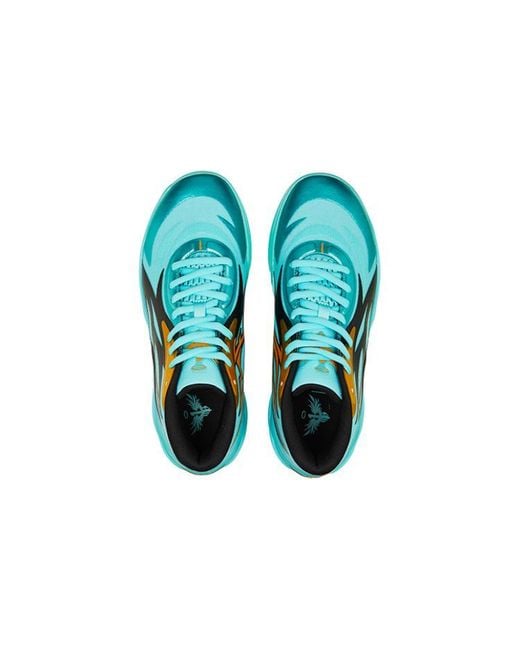 PUMA Blue Mb.02 Lamelo Ball 'Elektro Aqua' for men