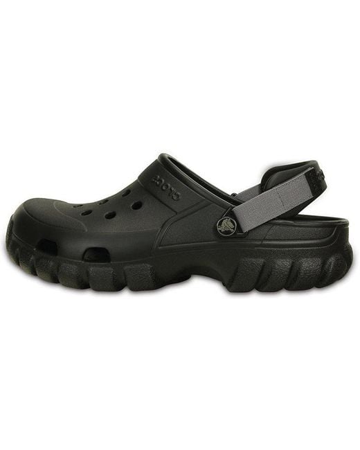 CROCSTM Black Cozy Non-Slip Sports Sandals