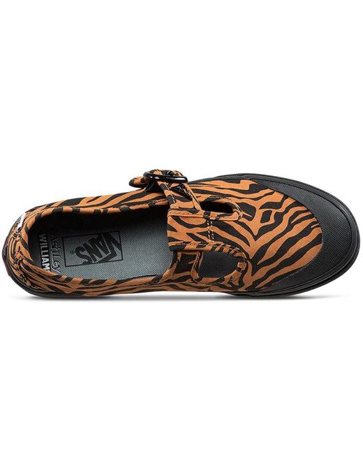 Vans Brown Ashley Williams X Style 93 'Tiger Print' for men