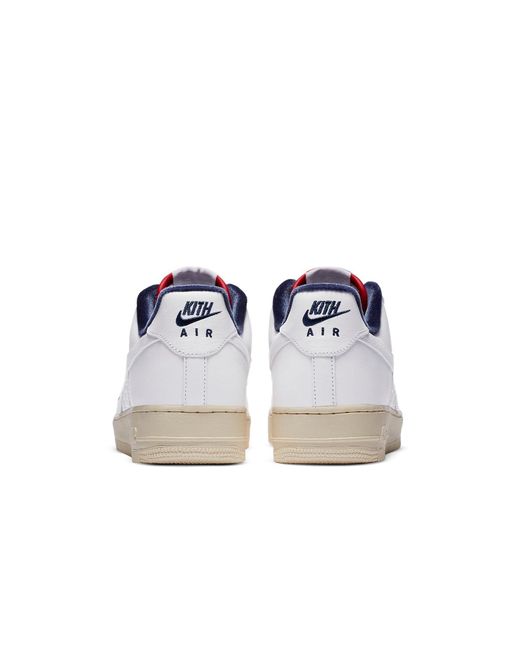 Nike White X Kith Air Force 1 Low 'France' for men
