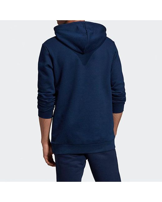 Adidas Blue Originals Trefoil Sports Pullover Lake for men