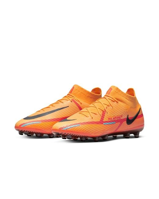 Nike Orange Phantom Gt2 Elite Df Ag Pro for men
