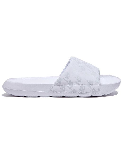 New Balance White 6301 Series Sandals 'Triple' for men