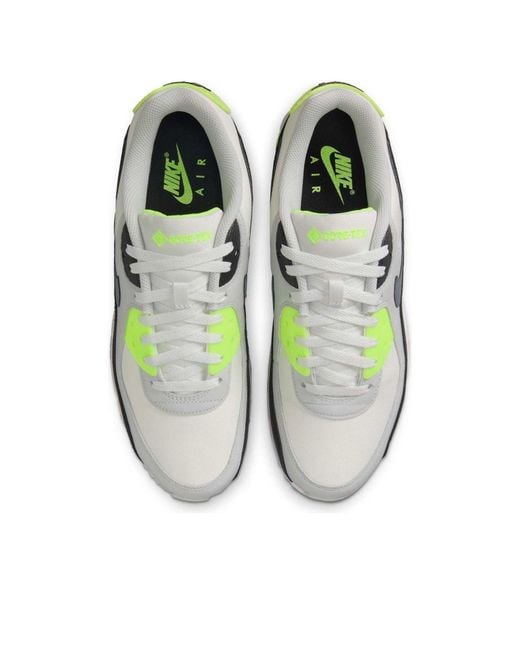 Nike Green Air Max 90 Shoes for men