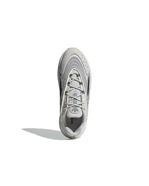 Adidas White Ozelia Iron Metallic' for men