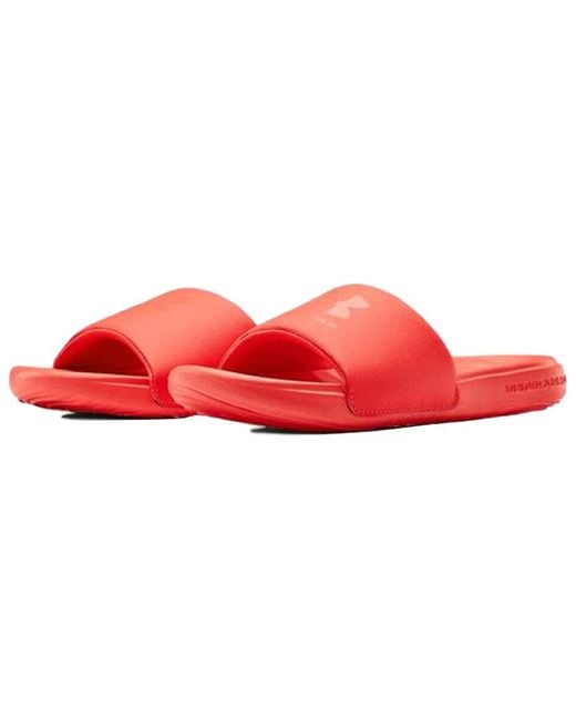 Under Armour Red (Wmns) Ansa Fixed Slides 'Beta'