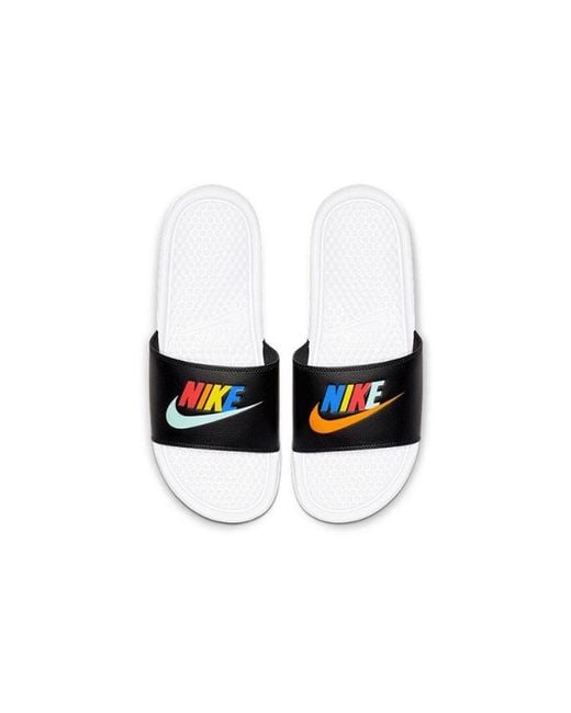 Nike Black Benassi Jdi Mismatch for men