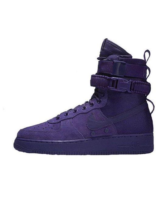 Nike Sf Air Force 1 'court Purple' in Blue for Men | Lyst