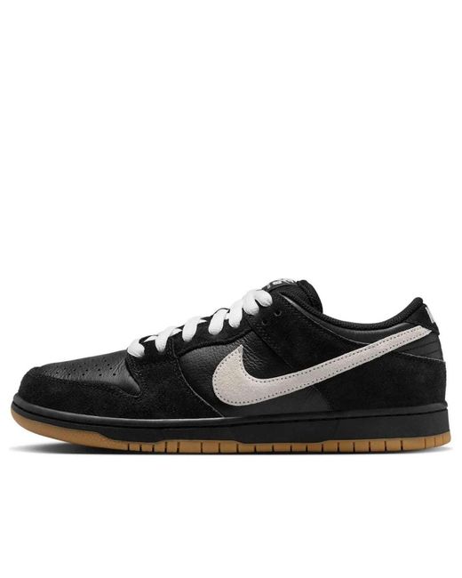 Nike Black Sb Dunk Low Pro Gum' for men
