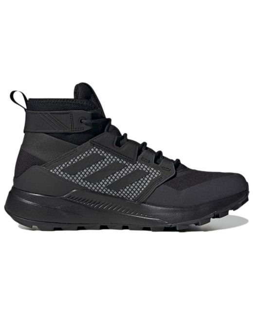 Adidas Black Terrex Trailmaker Mid Gtx Dark Solid' for men