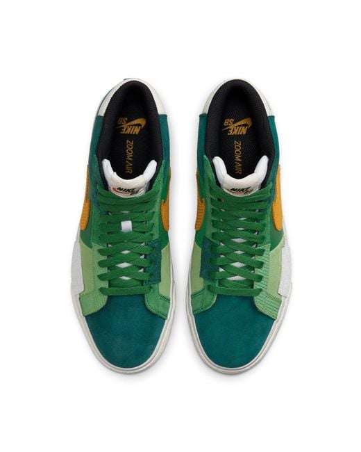 Nike Green Zoom Blazer Mid Premium Sb 'Mosaic Pack for men
