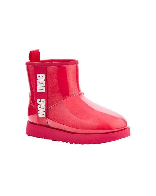 Ugg Red (Wmns) Classic Clear Mini