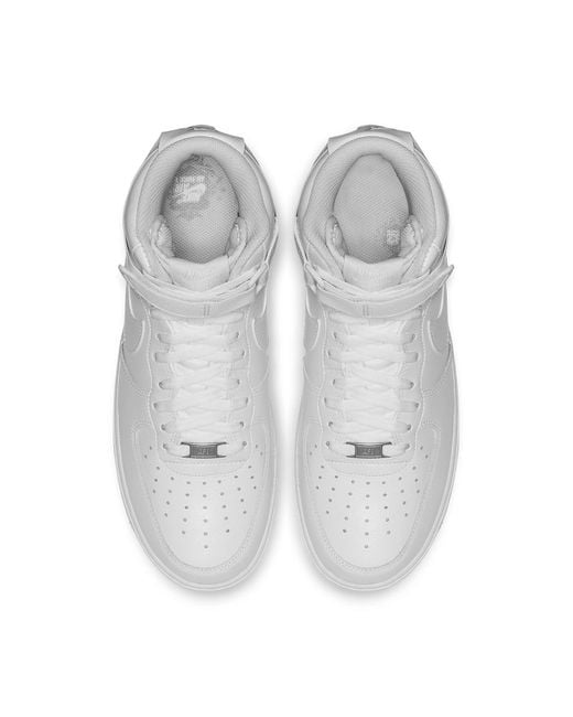 Nike White Air Force 1 High '07 'Triple' for men