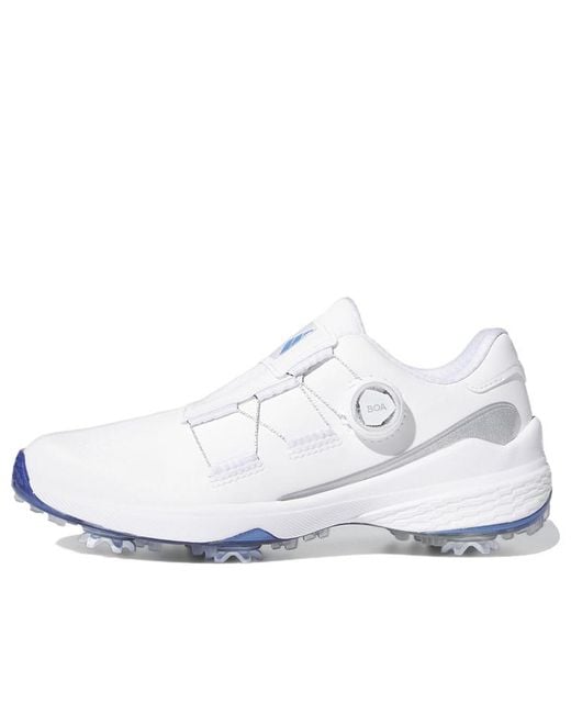 Adidas White (Wmns) Zg23 Boa Golf Shoes 'Cloud Fusion Metallic'