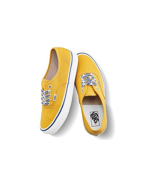 Vans Yellow Authentic 44 for men