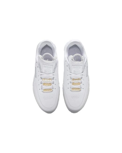 Reebok White (Wmns) Cardi B X Club C 'Triple'