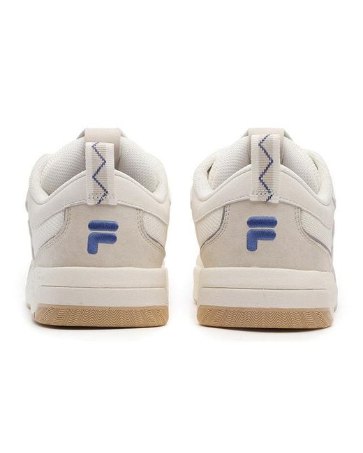 Fila White X Nollie Skateboarding Sneakers for men