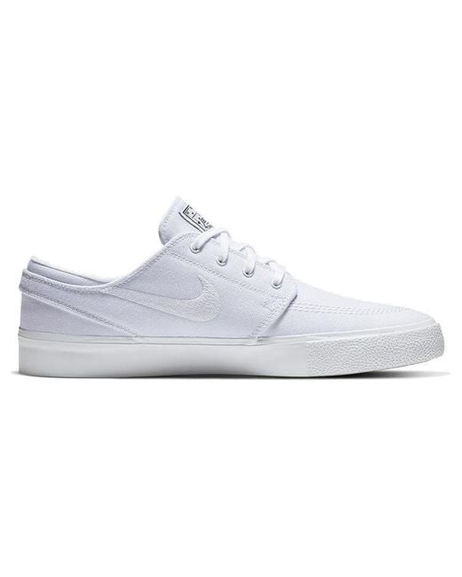 Nike White Zoom Stefan Janoski Canvas Rm Sb for men