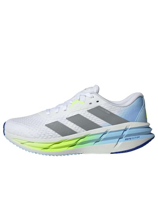 Adidas Blue Adistar 3 'Cloud Lucid Lemon' for men