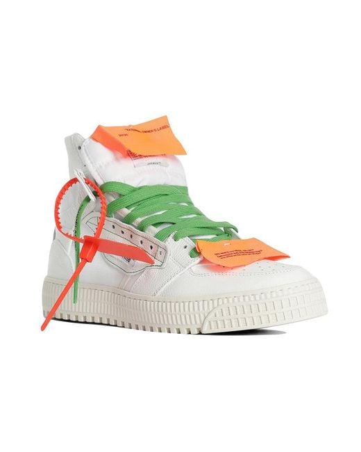 Off-White c/o Virgil Abloh White (Wmns) C/O Virgil Abloh Retro High Top Casual Skate Shoes