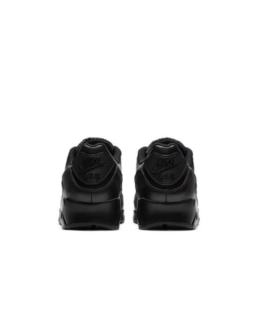 Nike Black Air Max 90 Leather 'Triple' for men