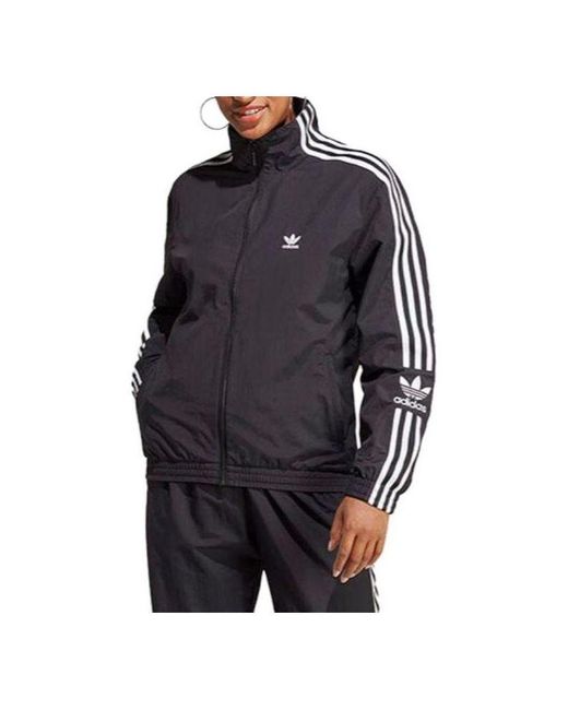 Adidas Blue (Wmns) Adicolor Classics Lock-Up Track Jacket