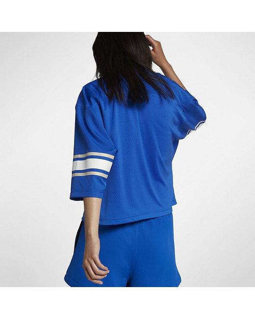 Nike Blue (Wmns) Lab Collection Tee 'Hyper Cobalt'