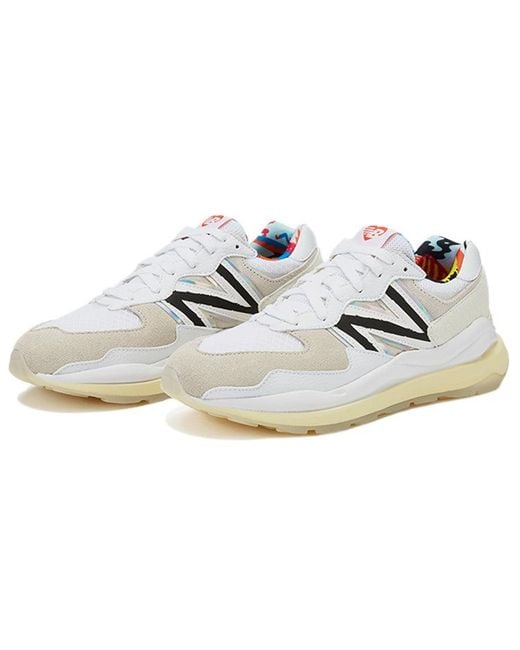 New Balance White 57/40 'Pride' for men