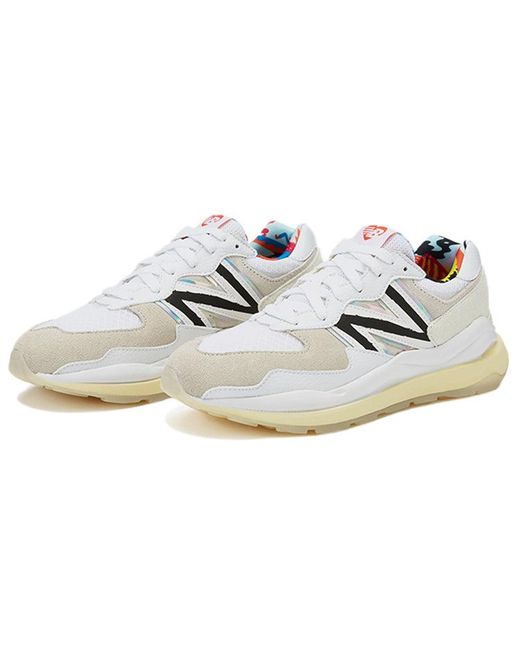 New Balance White 57/40 'Pride' for men