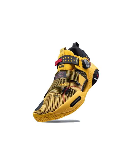 Li-ning Yellow Way Of Wade 9 V2 Boa 'Bruce Lee' for men