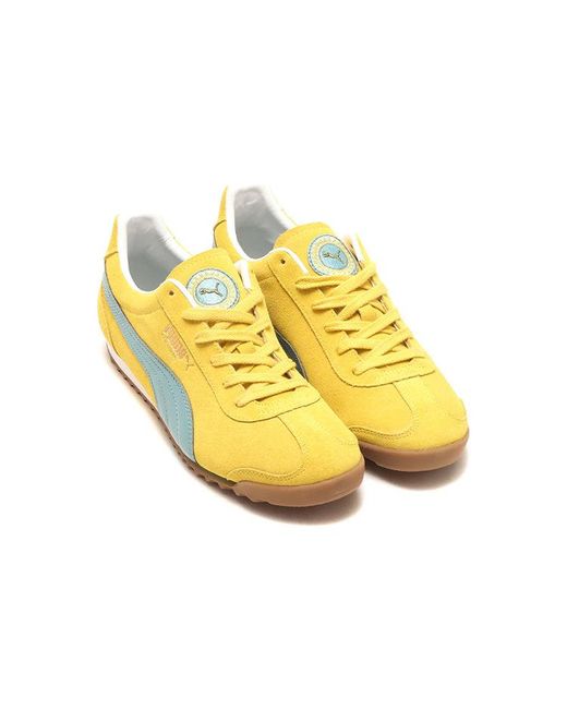 PUMA Yellow Arizona Low Top Athleisure Casual Sports Shoe for men