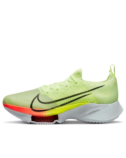 Nike Green Air Zoom Tempo Next% Flyknit 'Fast Pack' for men