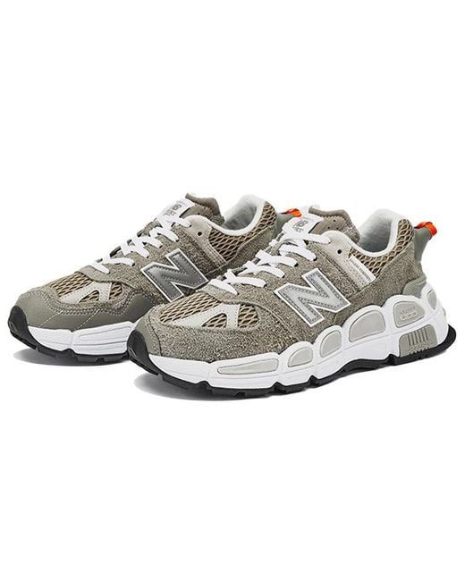 New Balance White Salehe Bembury X 574 Yurt 'Shark Skin' for men