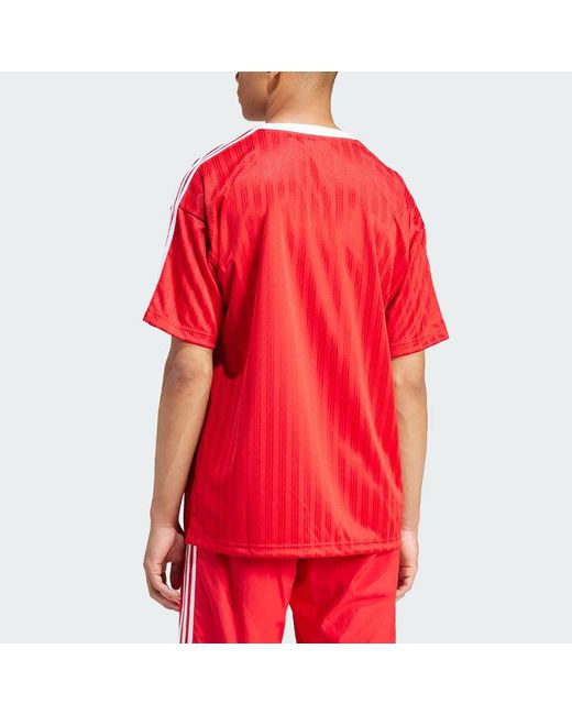Adidas Red Adicolor T-shirt for men