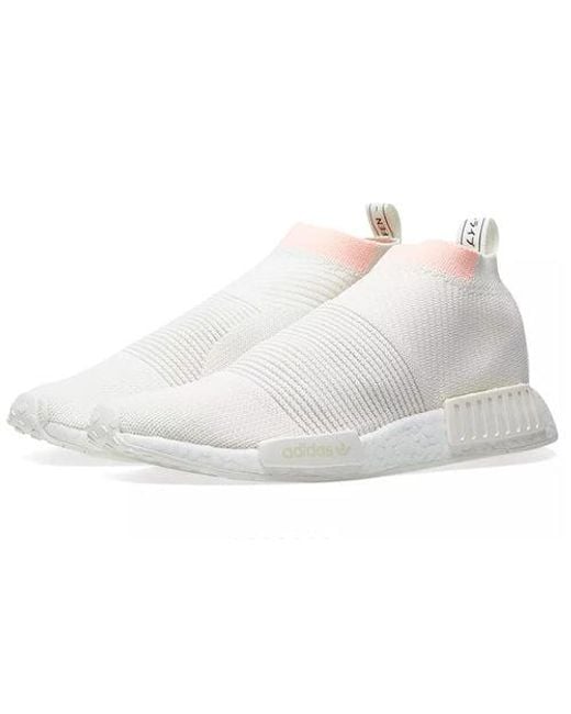 Adidas White (Wmns) Nmd_Cs1 Primeknit 'Cloud'