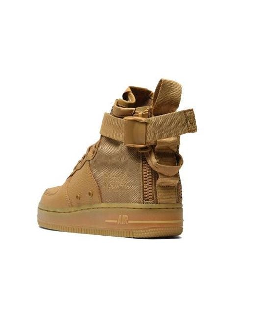 Nike Brown (Wmns) Sf Air Force 1 Mid 'Elemental'