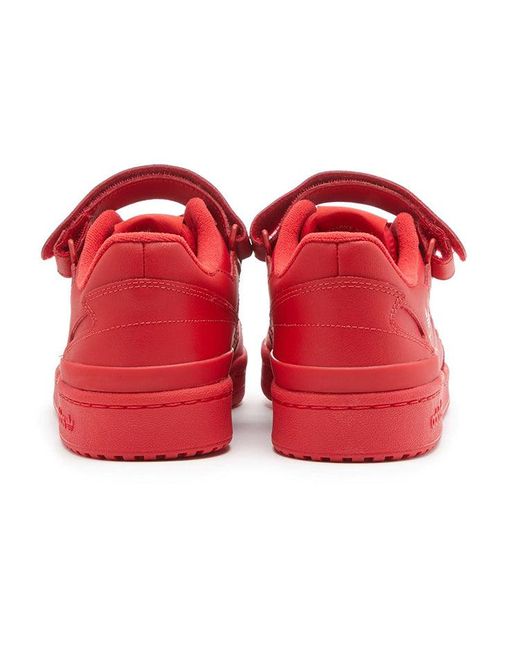 Adidas Red Forum Low Shoes 'University' for men