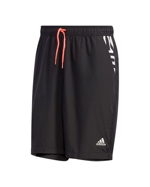 Adidas Black Tyo Wv Sh Casual Sports Lacing Breathable Shorts for men