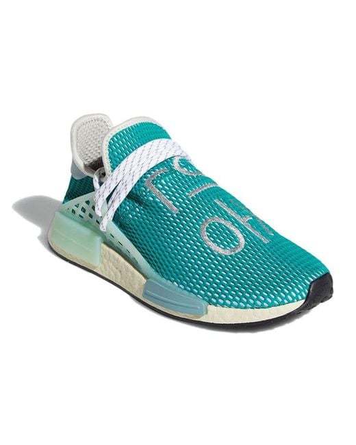 Adidas Blue X Pharrell Nmd Hu 'Dash' for men