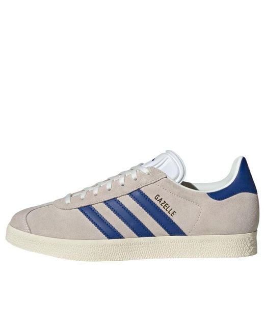 Adidas Blue Manchester United Gazelle 'Off Royal' for men