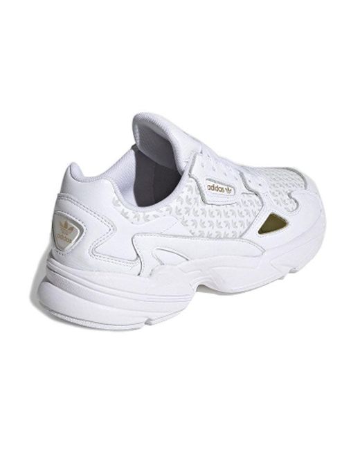 Adidas White (Wmns) Falcon Metallic'