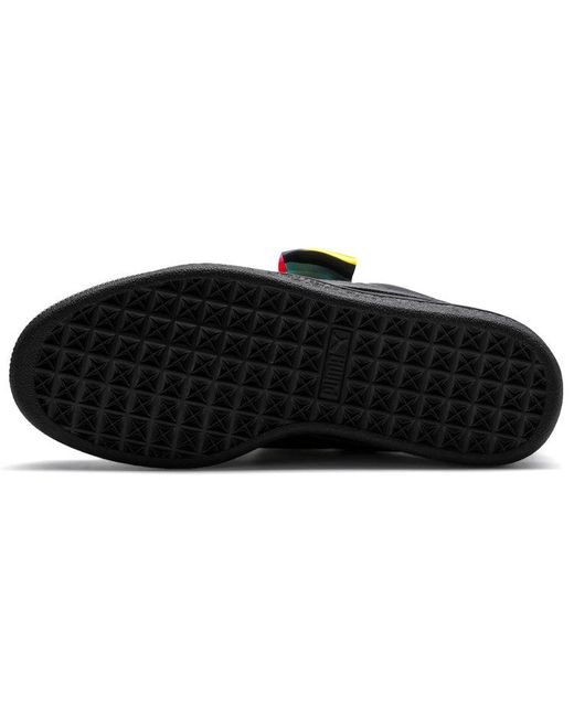 PUMA Black (Wmns) Basket Heart Gen Hustle